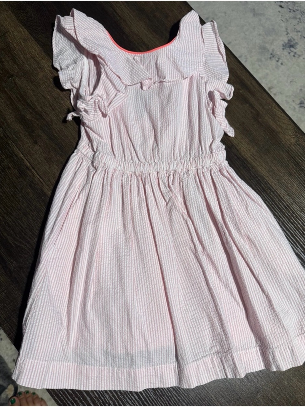 Crewcuts Pink Ruffle Dress